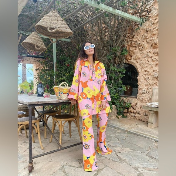 NWOT Zara multicolored floral print SET πΈ - Picture 5 of 10